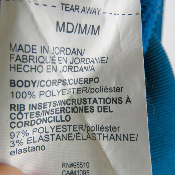 Under Armour Mens Blue Storm 1/2 Zip Pullover Golf Fleece Sweater Medium Teal - Picture 8 of 8